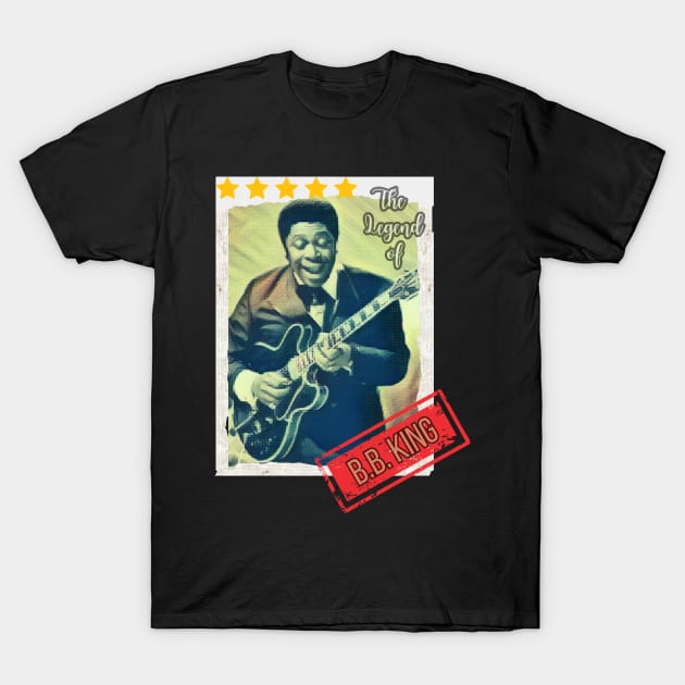 The Legend of B.B.King T-Shirt by Katab_Marbun